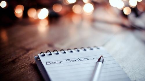 Dear santa blog